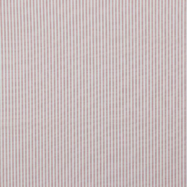 BOMULLSTYG SKJORTKLASSIKER ROSA RANDIG FG 10046