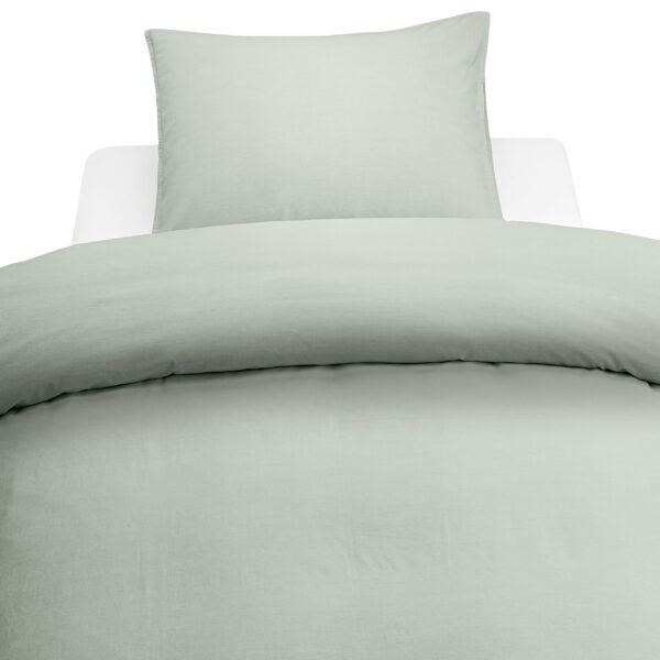 BÄDDSET VINTAGE COTTON EUKALYPTUSGRÖN FG 110