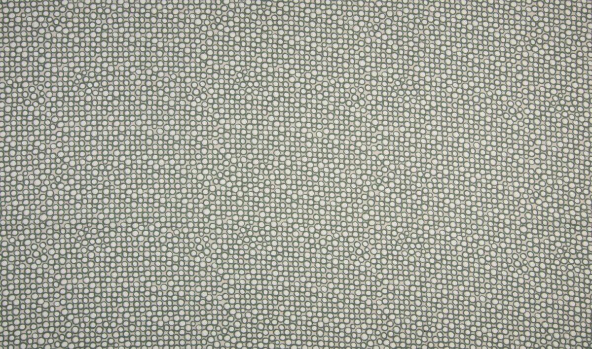 BOMULLSTYG CIRKLAR...PRICKAR DIMMGRÖN/BEIGE/OFF WHITE FG 023