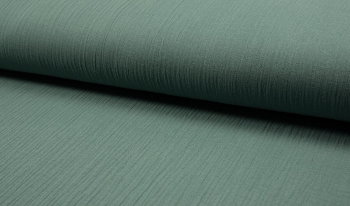 MUSLIN MÖRK DIMGRÖN FG 22