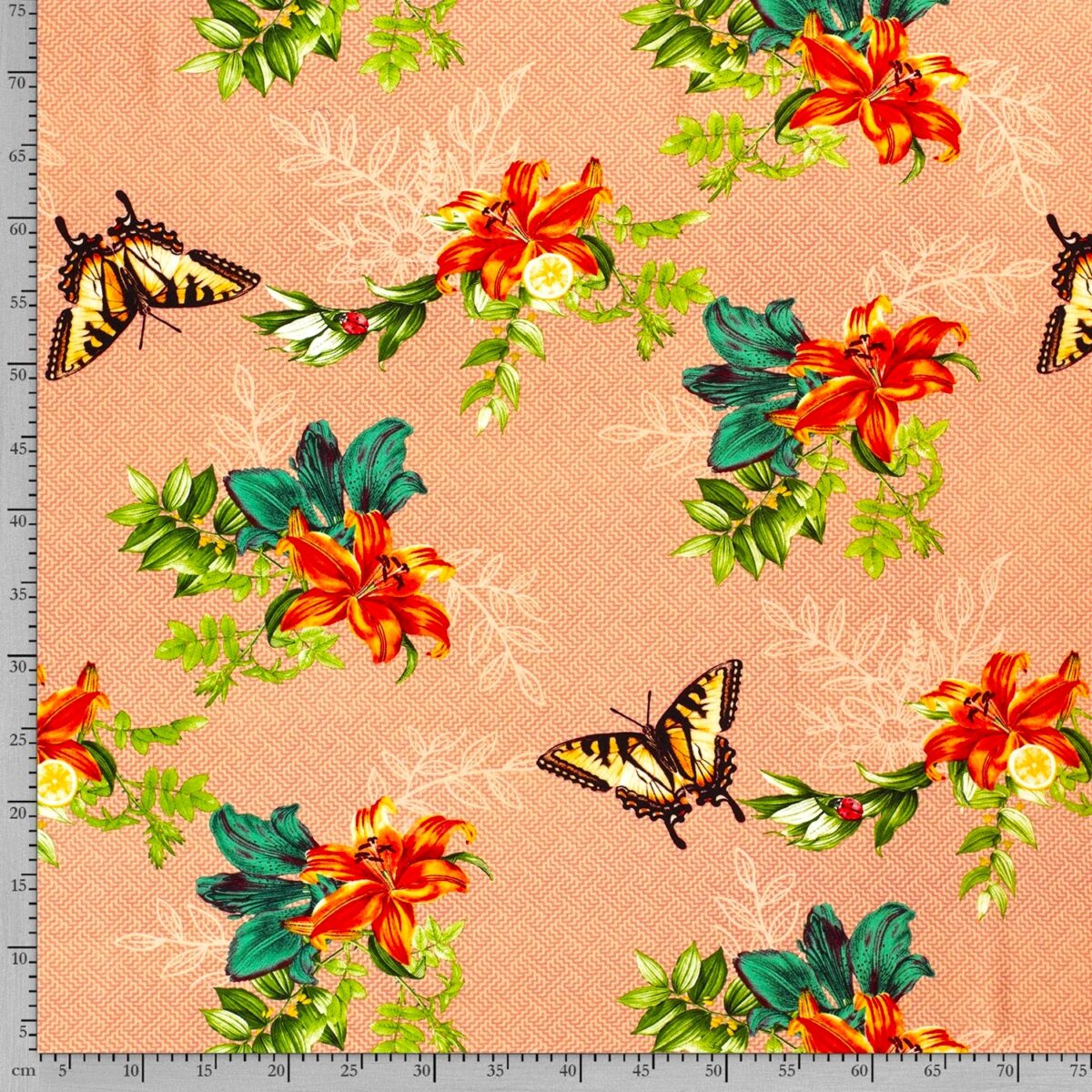 VISKOS SUMMER DELUXE GAMMALROSA/KORALL/GRÖN FG 11 - Bild 2