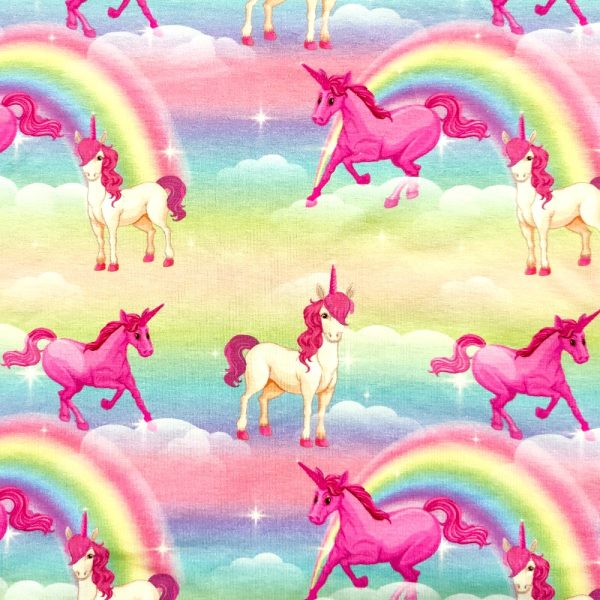 TRIKÅ EKO RAINBOW UNICORN MINTGRÖN/REGNBÅGSFÄRGAD