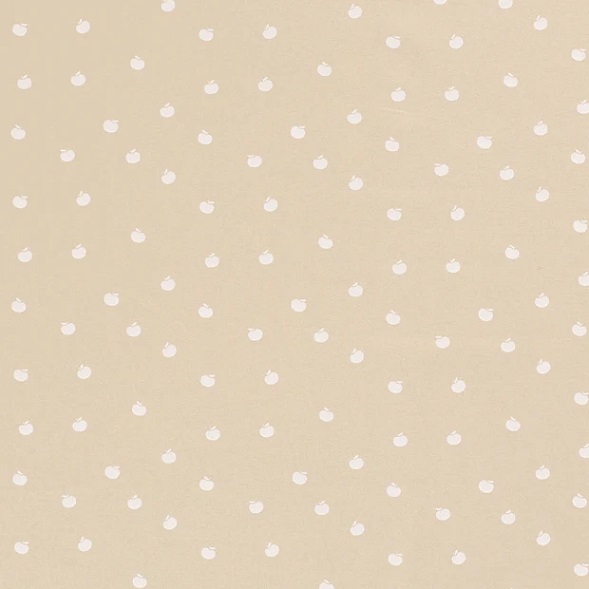 BOMULLSTYG MITT LILLA ÄPPLE BEIGE FG 52