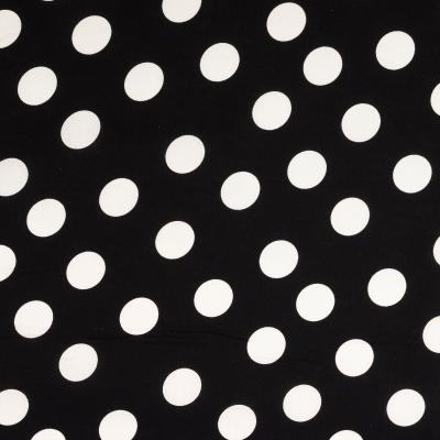 BOMULLSTYG POLKA DOT SVART FG 0103