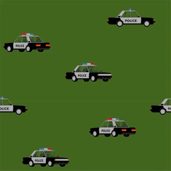 TRIKÅ HEJ! POLISEN GRÖN/SVART FG 27