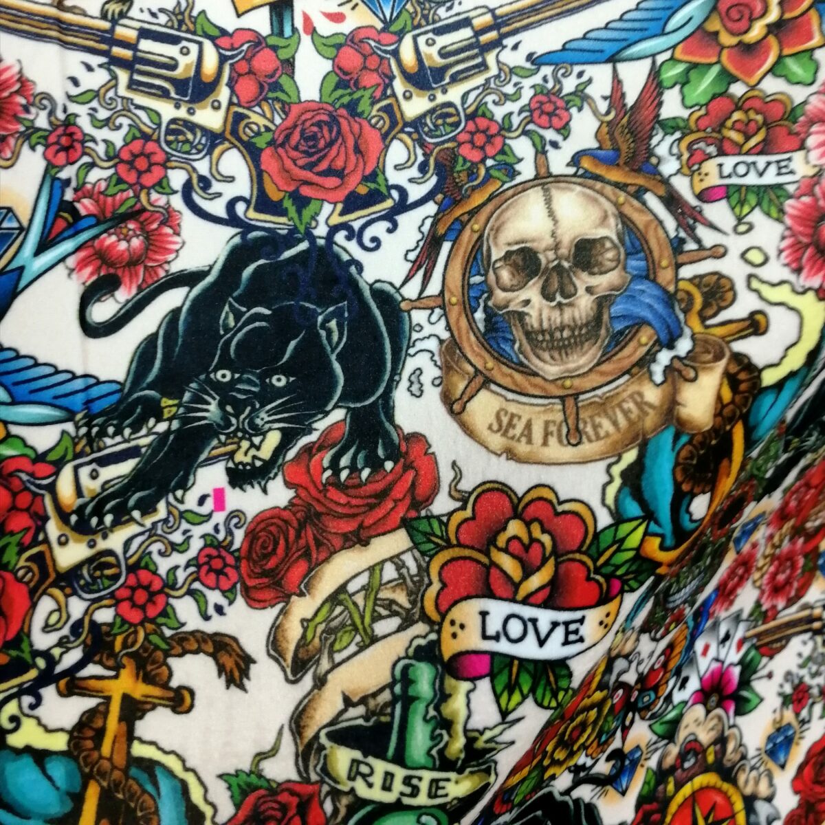 SAMMET SUPERDUPER TÖFFA TATUERINGAR OFF WHITE FG 51