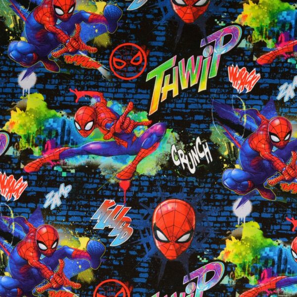 TRIKÅ SPIDERMAN BLÅ/SVART/MULTI FG 1