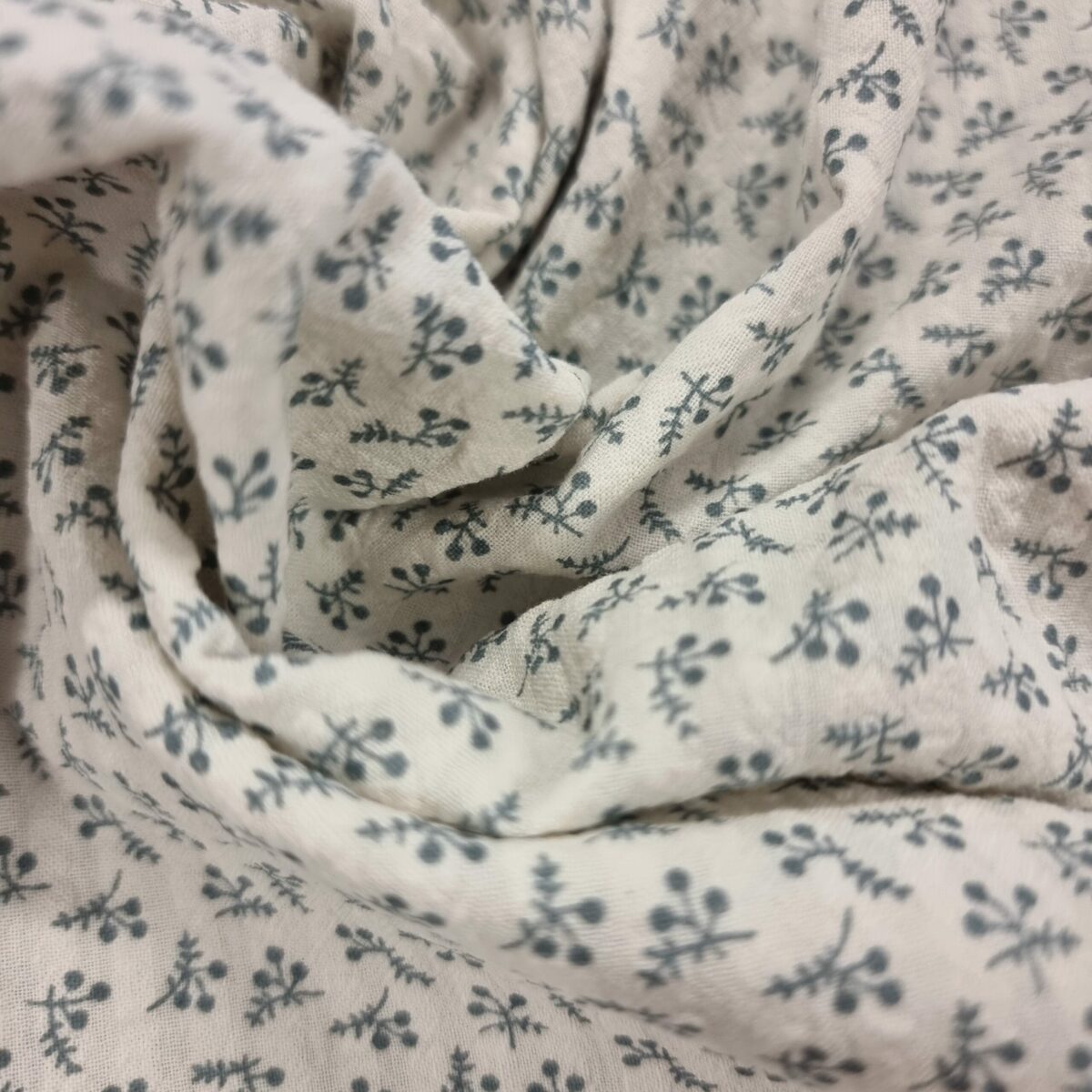 Bäckochbölja Vintage flower blå/off white fg 18 - Bild 6