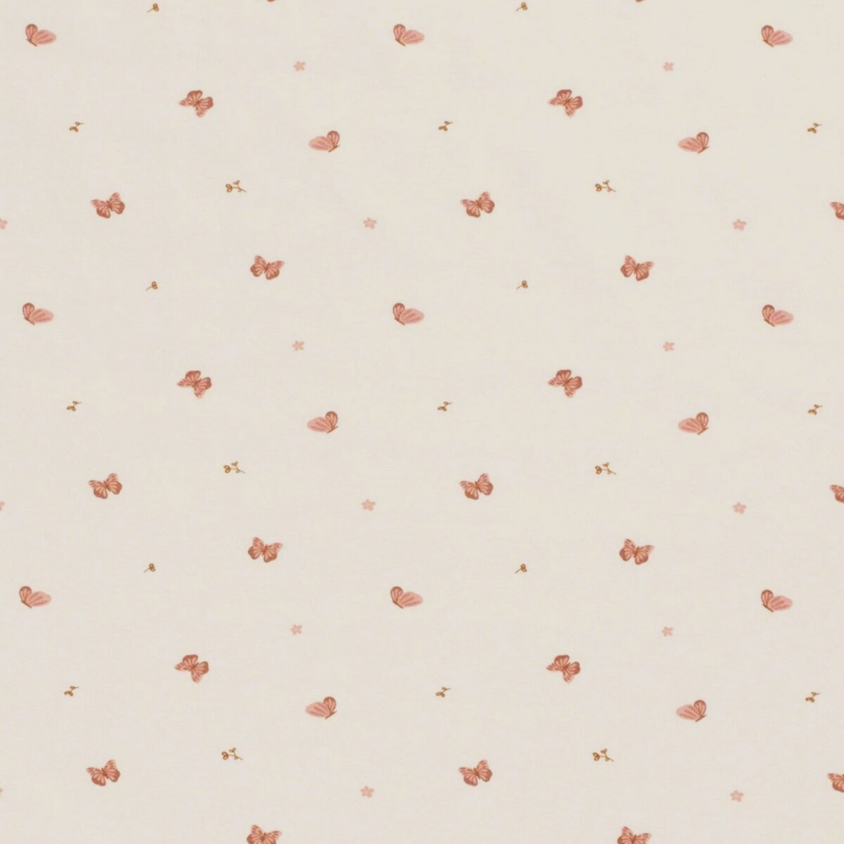 TRIKÅ LILLA FJÄRILEN OFF WHITE/ROSA FG 51