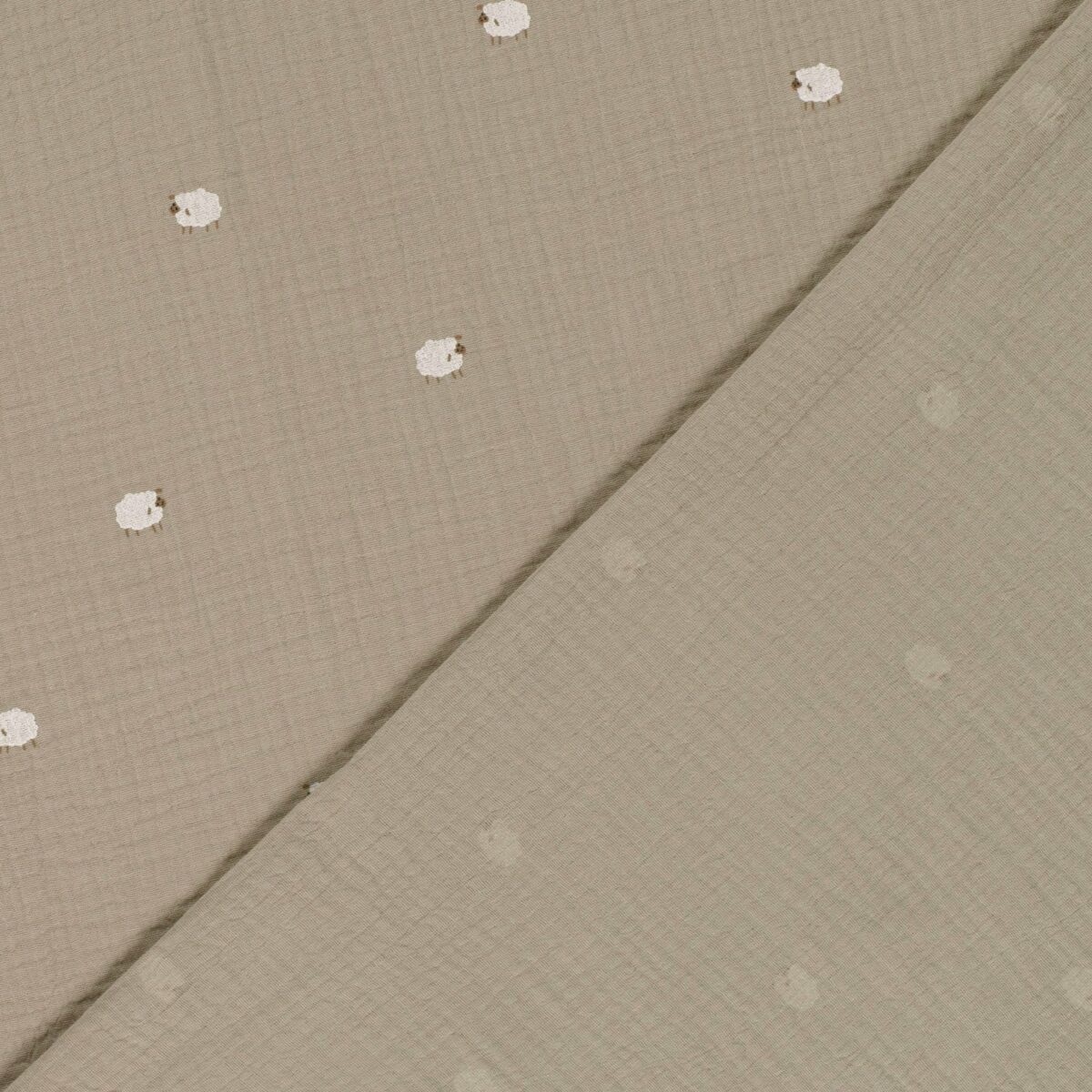 Muslin Mulliga får linnebeige fg 52 - Bild 2