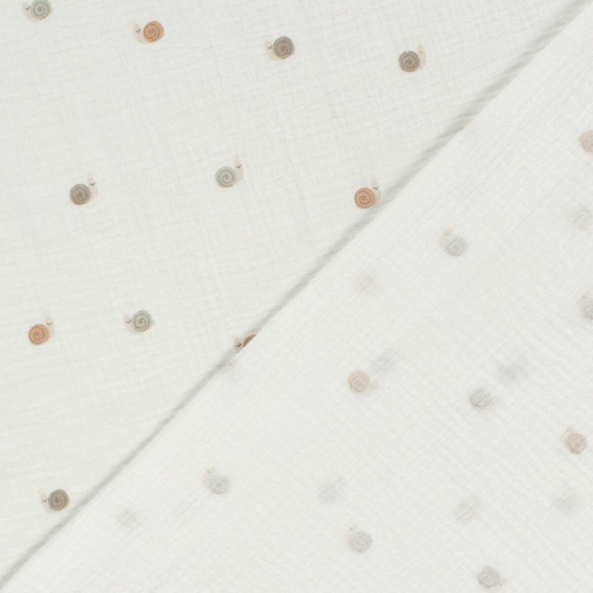 Muslin Snigelkompisar vit/beige fg 51 - Bild 2