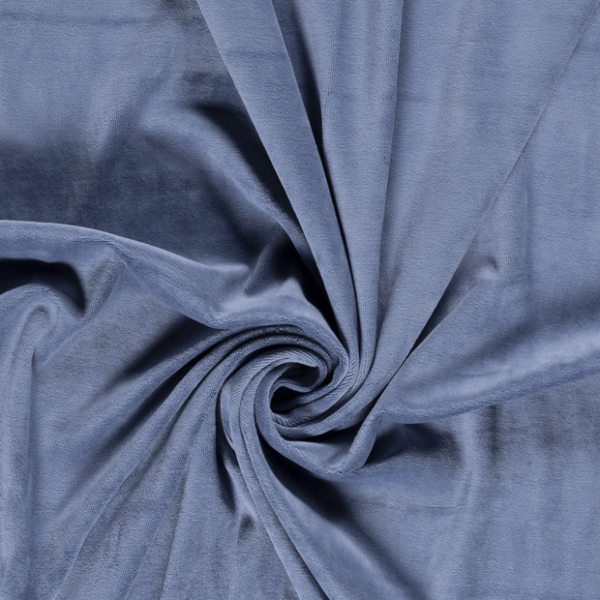 VELOUR LJUS DIMBLÅ FG. 006