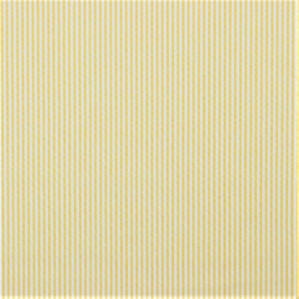 BOMULLSTYG SKJORTKLASSIKER SOLGUL RANDIG FG 10040