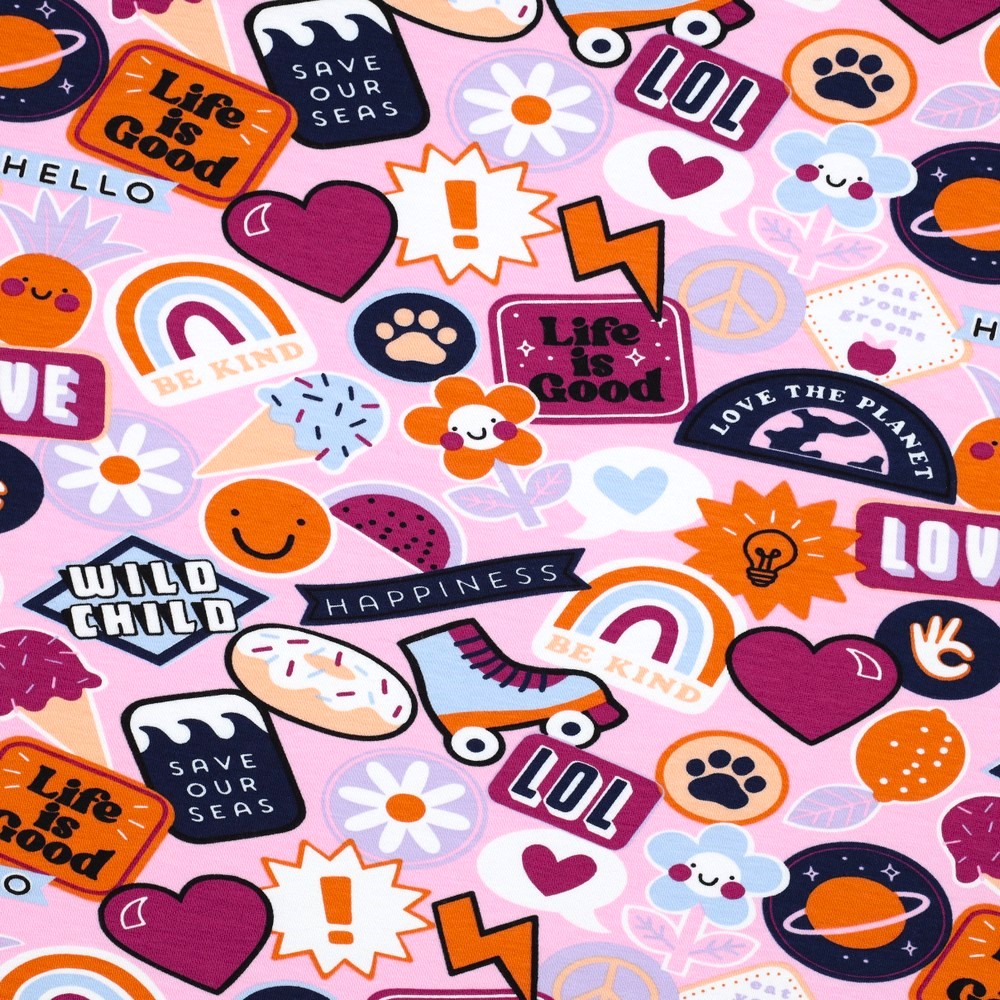 TRIKÅ PATCHES ROSA/LILA FG 4