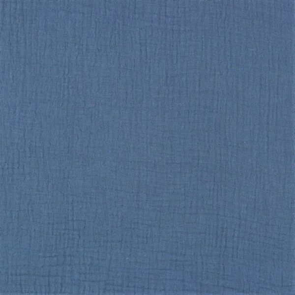 Muslin eko jeansblå fg 5912