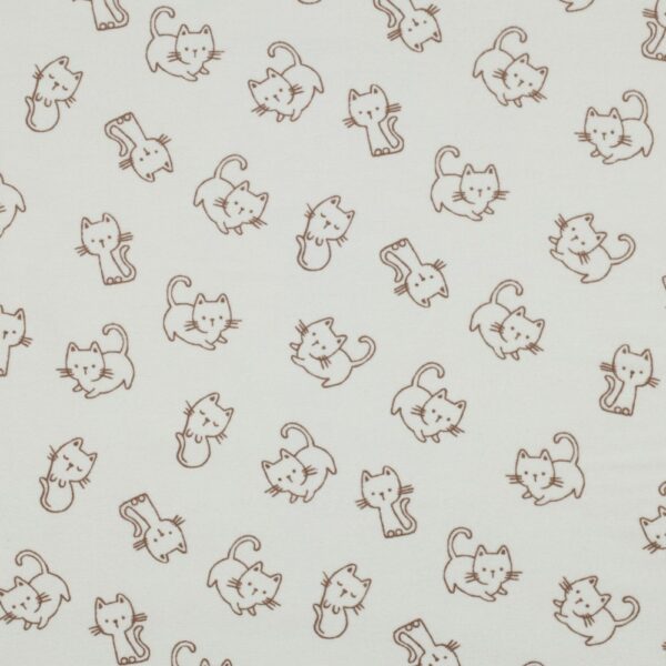 FLANELL LILLE KATT OFF WHITE FG 12