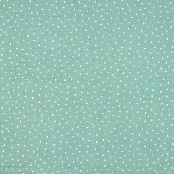 MUSLIN LILLA PRICKEN DIMGRÖN FG 25