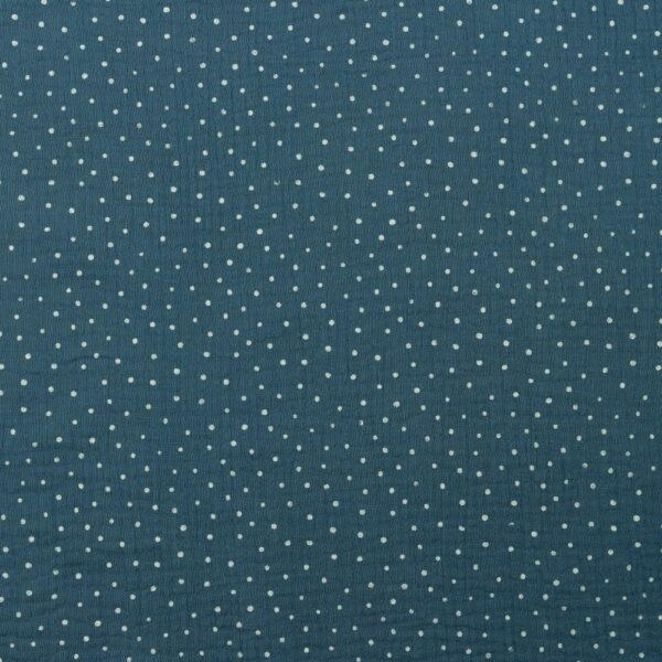 MUSLIN LILLA PRICKEN MÖRK DALABLÅ FG 12