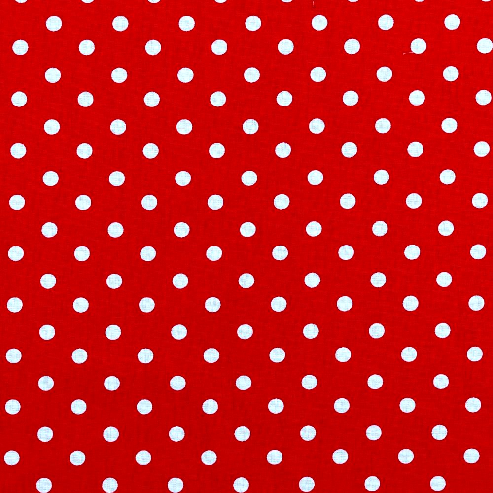 BOMULLSTYG PRICKIGT FÖR TUSAN! 7MM KLARRÖD FG 4