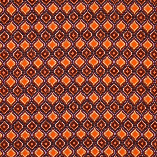 VISKOSTWILL HEJ! 70-TALET BRUN/ROST FG 5