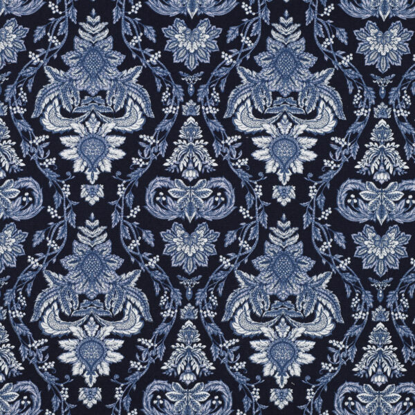 INREDNINGDTYGER MEDALJONGIG BLÅ/VIT FG 3