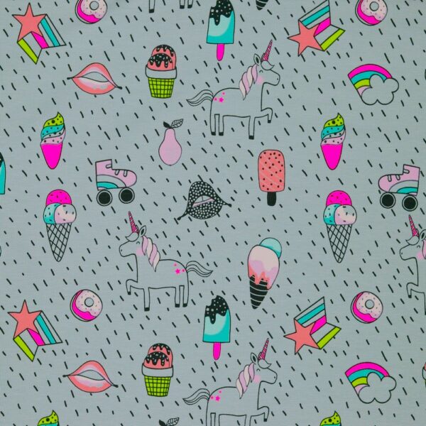 TRIKÅ NEON SUMMER PARTY GRÅ FG 2