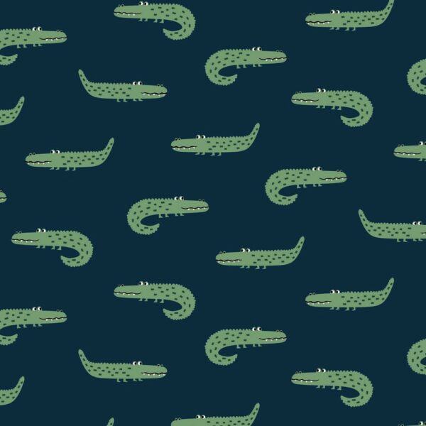 BOMULLSTYG RÅKKO RÅKKODILLEN MARINBLÅ/GRÖN FG 11