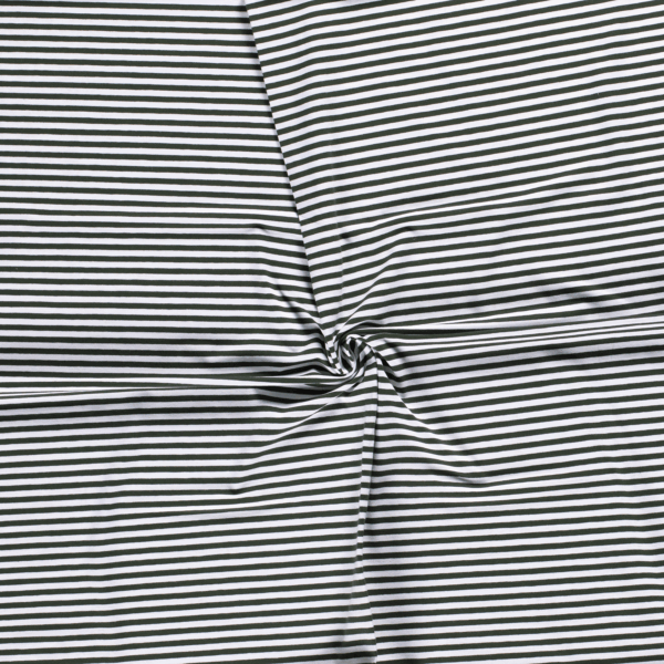 TRIKÅ RANDIG 5MM MÖRKGRÖN FG 028