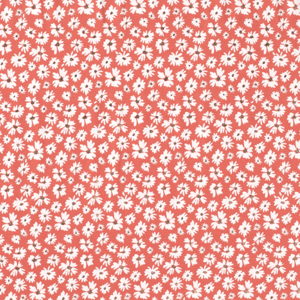 TRIKÅ GULDSTÄNKTA BLOMMAN KORALL FG 037