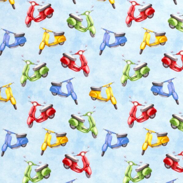 TRIKÅ VESPORNAS VESPA BLÅ/GRÖN/RÖD/GUL FG 3