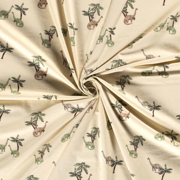 TRIKÅ FRÖSKALSDINOSAR NATURVIT/BEIGE  FG 51