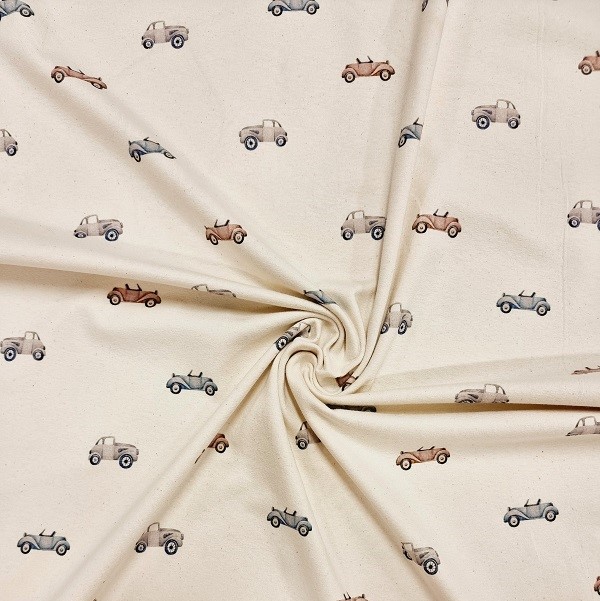 TRIKÅ FRÖSKALSBILAR NATURVIT/BEIGE  FG 51