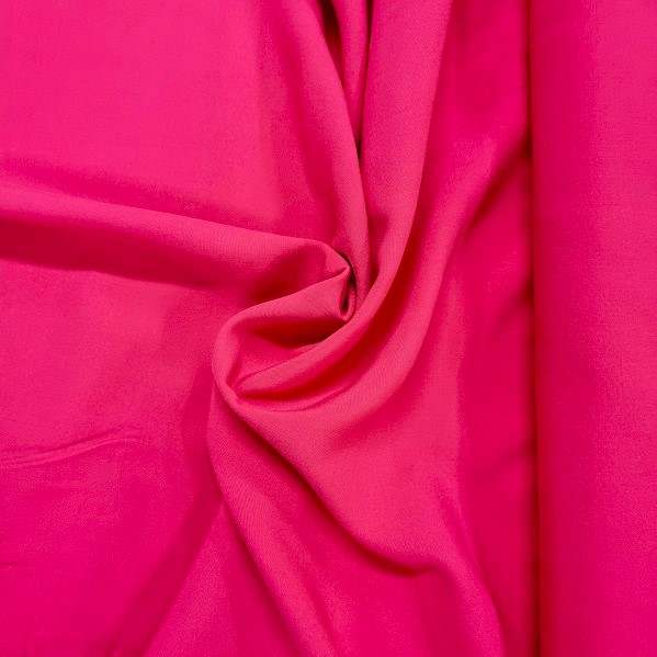 VISKOSPOPLIN ENFÄRGAD CERISEROSA FG 5018