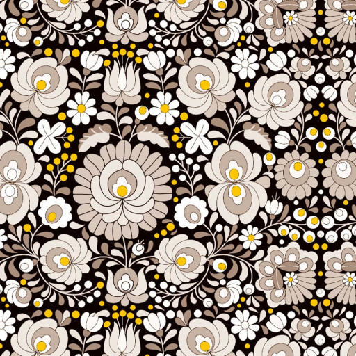 TRIKÅ ALLMOGE SVART