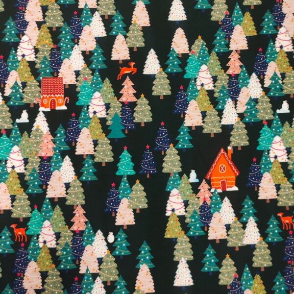 TRIKÅ PEPPARKAKSHUS GRÖN/TURKOS