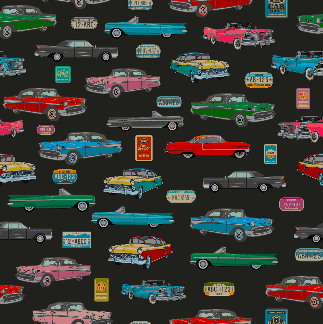 TRIKÅ EKO AMERIKANARE GRÅSVART/MULTI