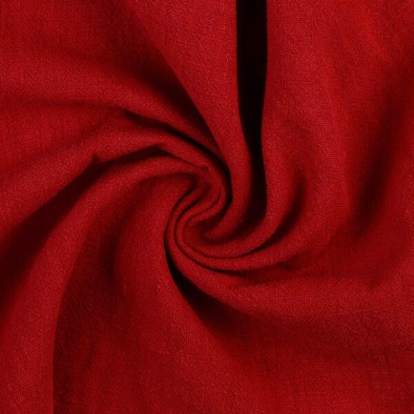 Stentvättat lin klarröd fg 5019