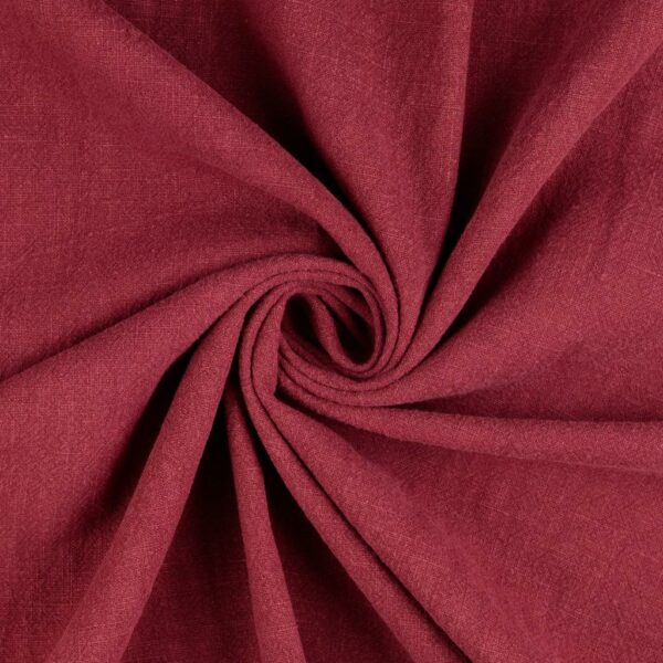 STENTVÄTTAT LIN VINRÖD FG 5021