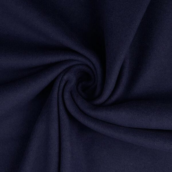 EKOLOGISK BOMULLSFLEECE MARINBLÅ FG 5026