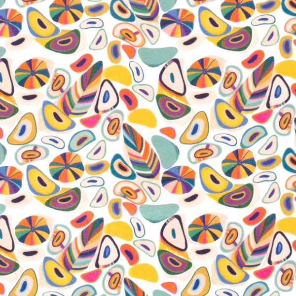 JOGGING FÄRGGLAD ANEMON VIT/MULTI FG 50