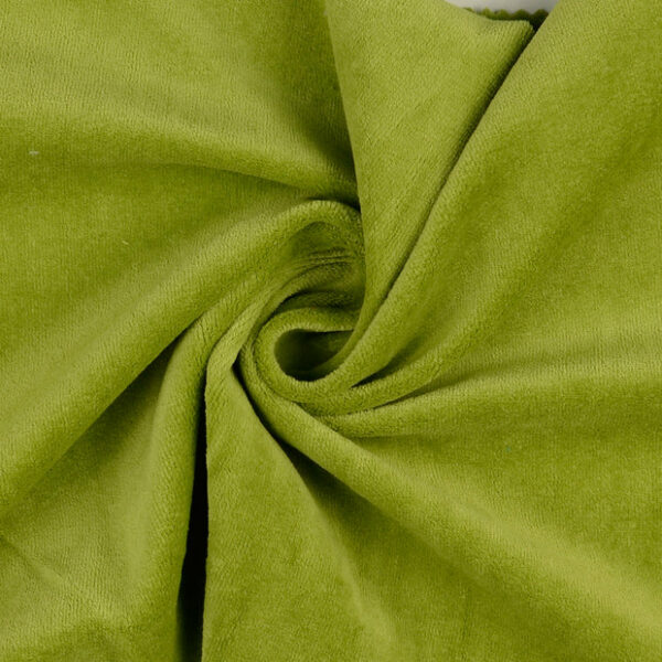Velour mild limegrön fg 5033