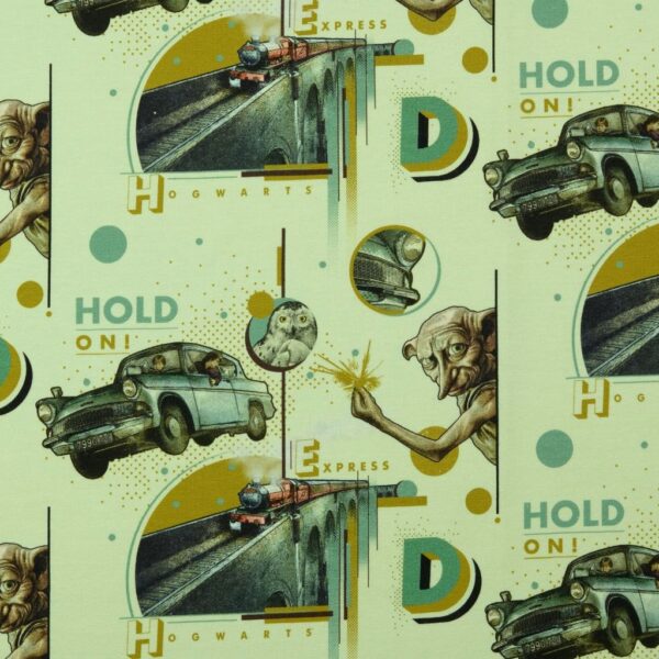 TRIKÅ HARRY POTTER DOBBY LJUST GRÅGRÖN FG 1