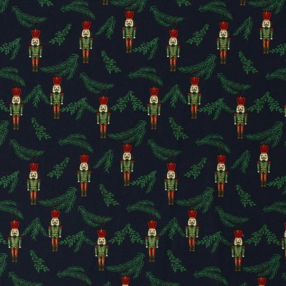 BOMULLSTYG NÖTKNÄPPAREN MARINBLÅ/GRÖN FG 8