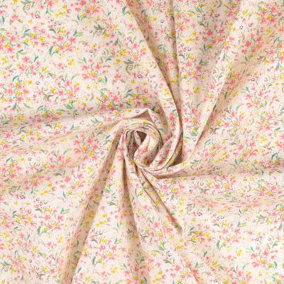 BOMULLSTYG PRICKBLOMMA OFF WHITE/ROSA FG 0803