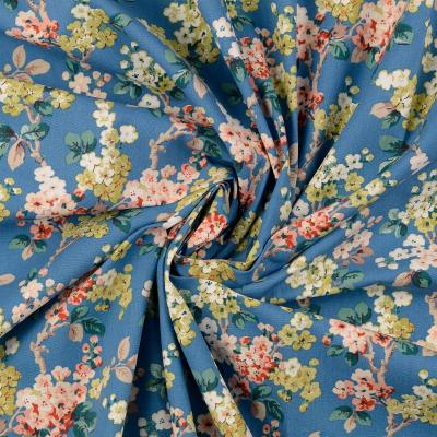 BOMULLSTYG KORGBLOMSTER BLÅ FG 0803