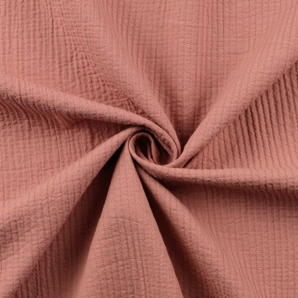 Quiltad muslin Söm gammalrosa fg 5016