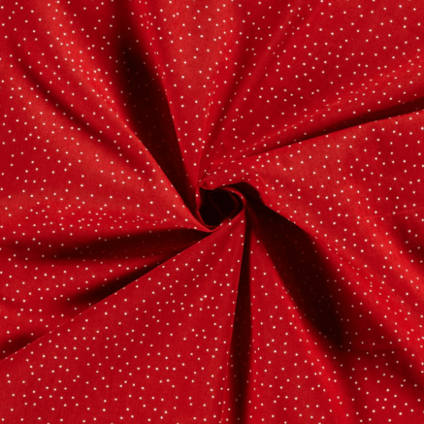 BOMULLSTYG STRÖSSELPRICK RÖD FG 15