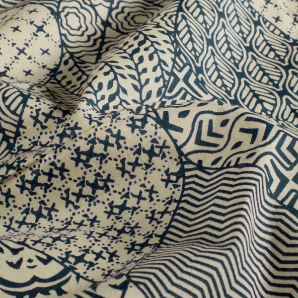 Bomullsvoile Bali soul blå/off white fg 6