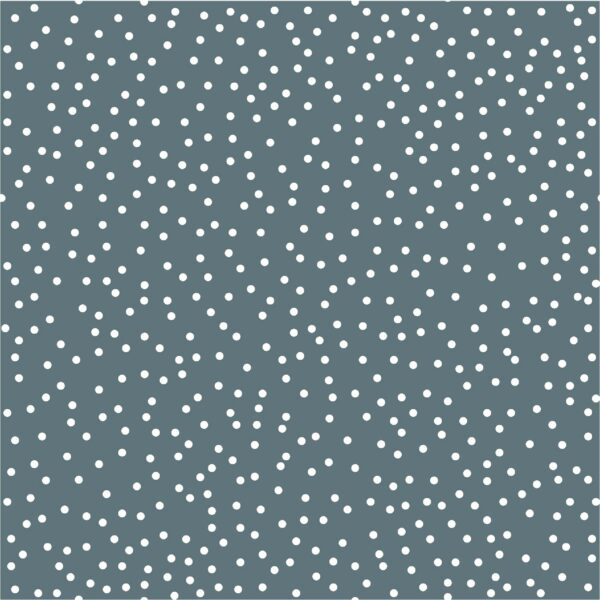 Bomullstyg Prickbonanza stålgrå fg 007