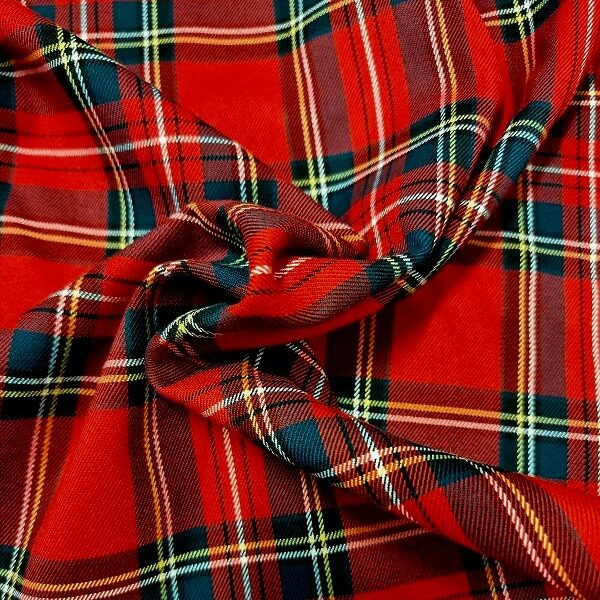 KLASSISK SKOTSKRUTA RÖD/GRÖN FG 2